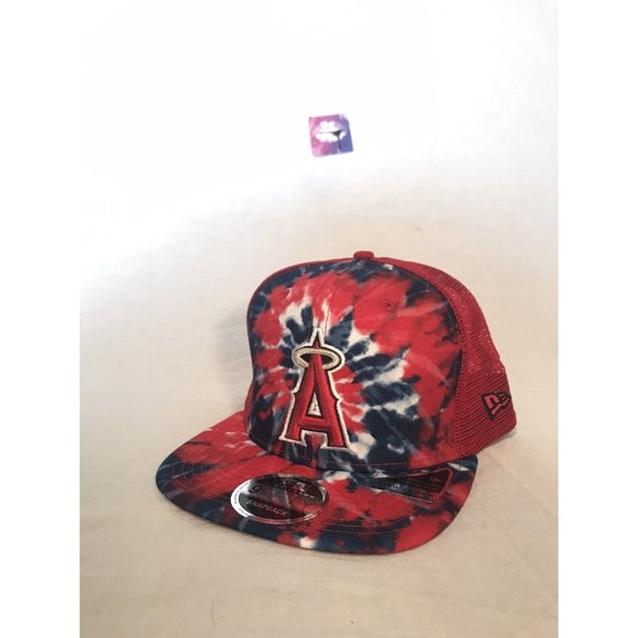 New Era 9FIFTY Los Angeles Angels Tie Dye Snapback Hat One Size Adjustable NWT - Picture 4 of 4